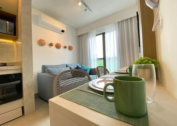 Green Porto 207 -Flat Premium No Centro De Porto Pôrto das Galinhas